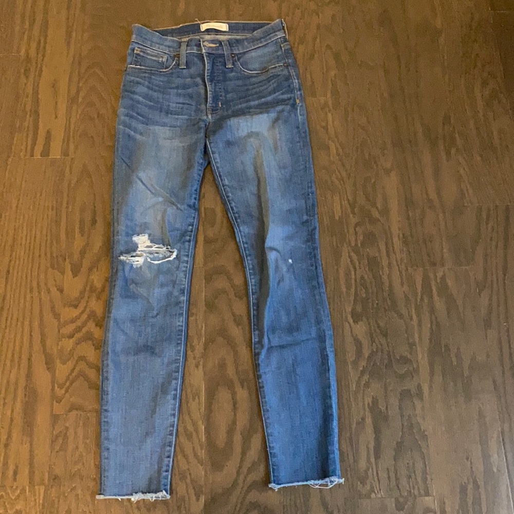 Madewell size 25 high rise jeans